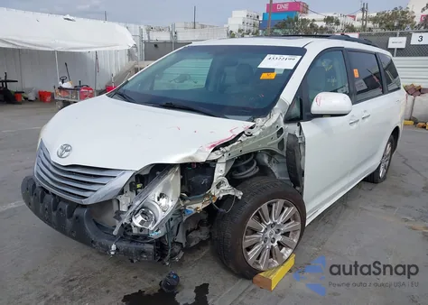 2011 Toyota Sienna Limited from USA, damaged, VIN 5TDDK3DC8BS005593